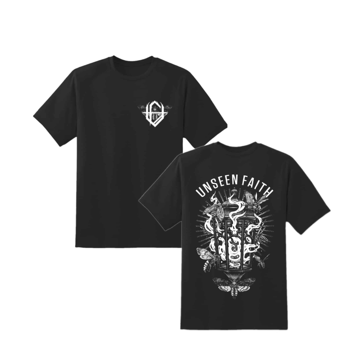 UNSEEN FAITH 'MOTH' T-Shirt
